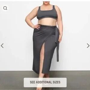 Skims tie sarong skirt-4x